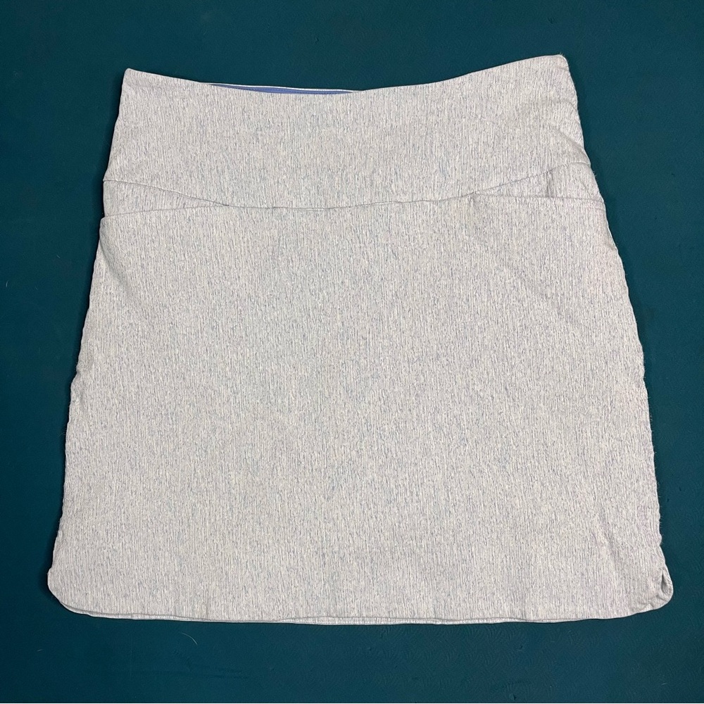 S.C. & CO. Skort Womens M Multi Rayon Lined Tummy Control High Waist Pull On